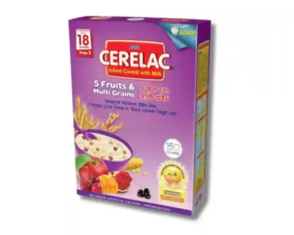 Nestlé Cerelac 5 Fruits & Multi-Grain Baby Cereal 350gm