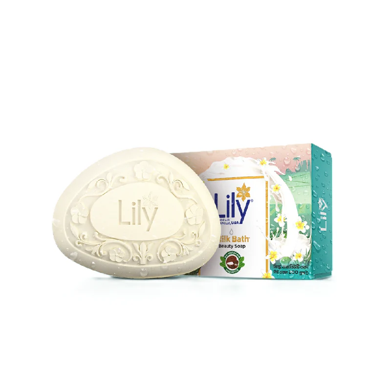 Lily Milk Bath Beauty Soap